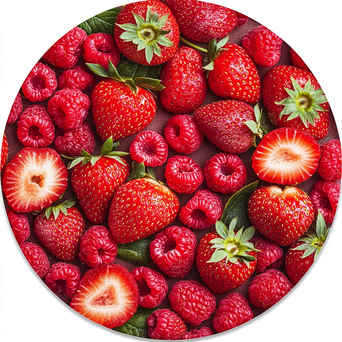 Fragole (Frutta Viva) – Frutta, tondo