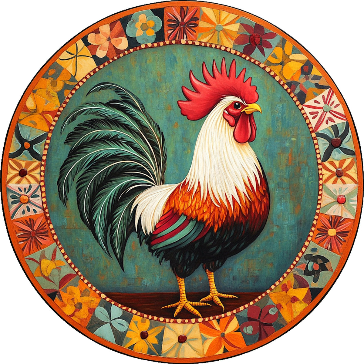 Gallo – Animali, tondo