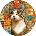 Gatto – Animali, tondo