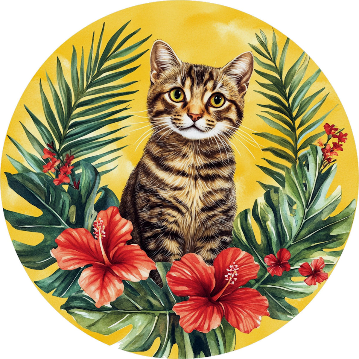 Gatto 2 – Animali, tondo