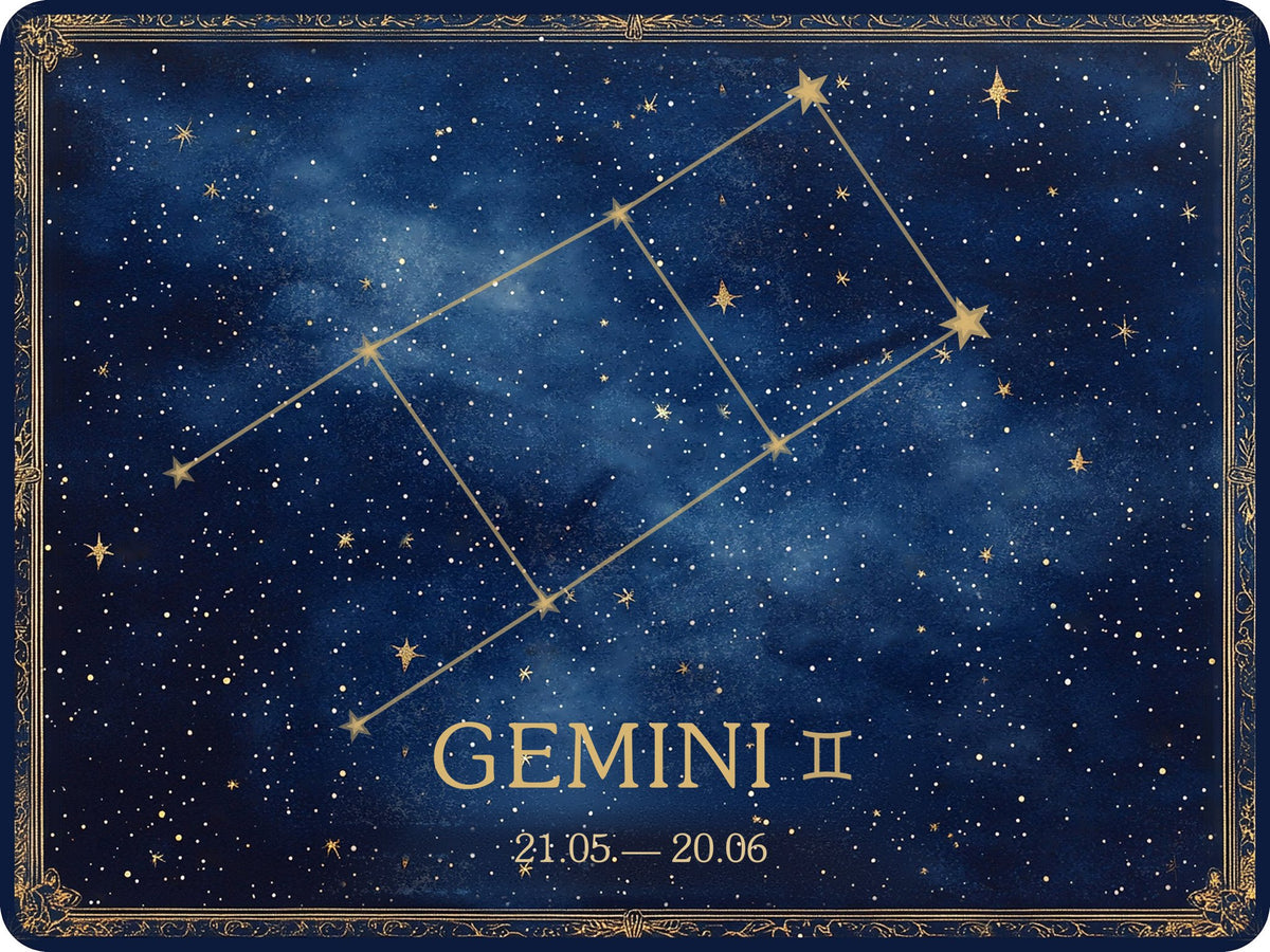 Gemelli – Segni Zodiacali, rettangolare 4:3
