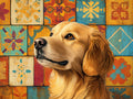 Golden Retriever – Animals collection, rectangular 4:3 design by SubliLux