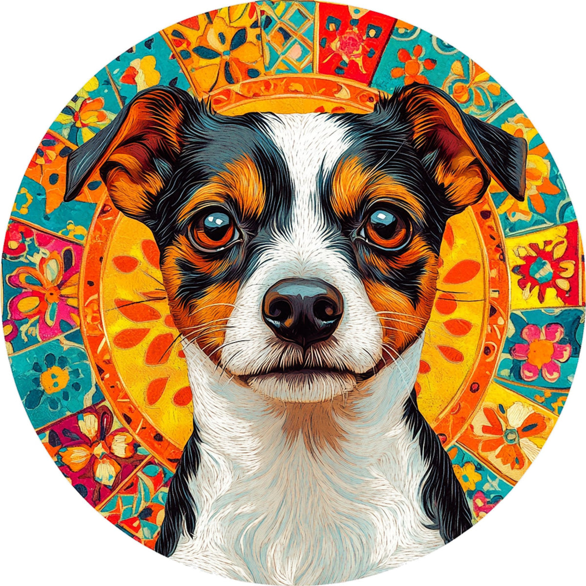 Jack russel – Animali, tondo