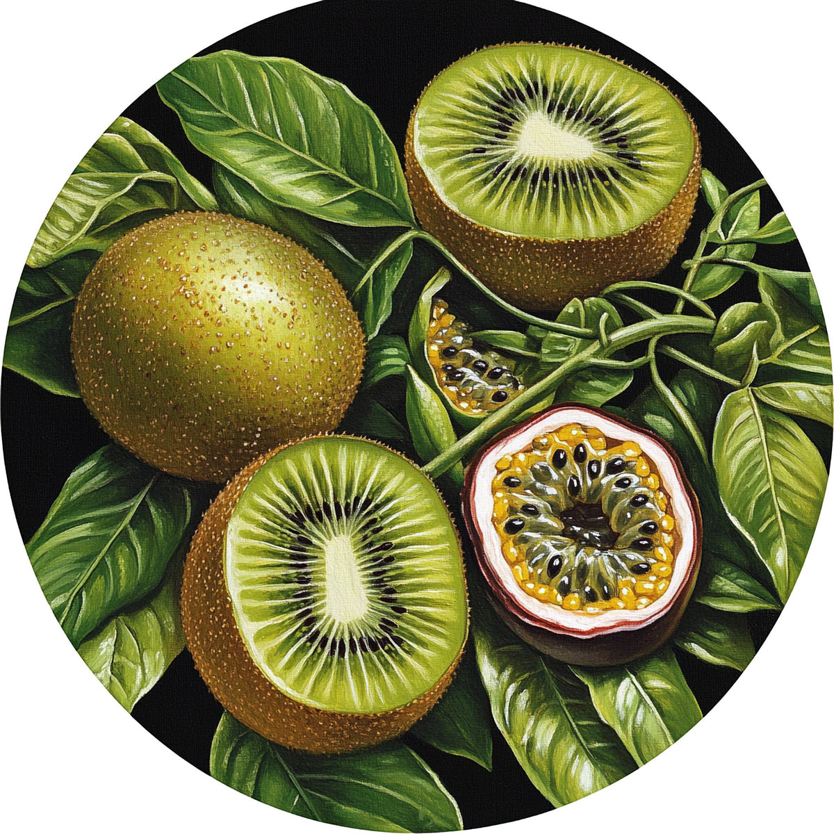 Kiwi papaya – Frutta, tondo