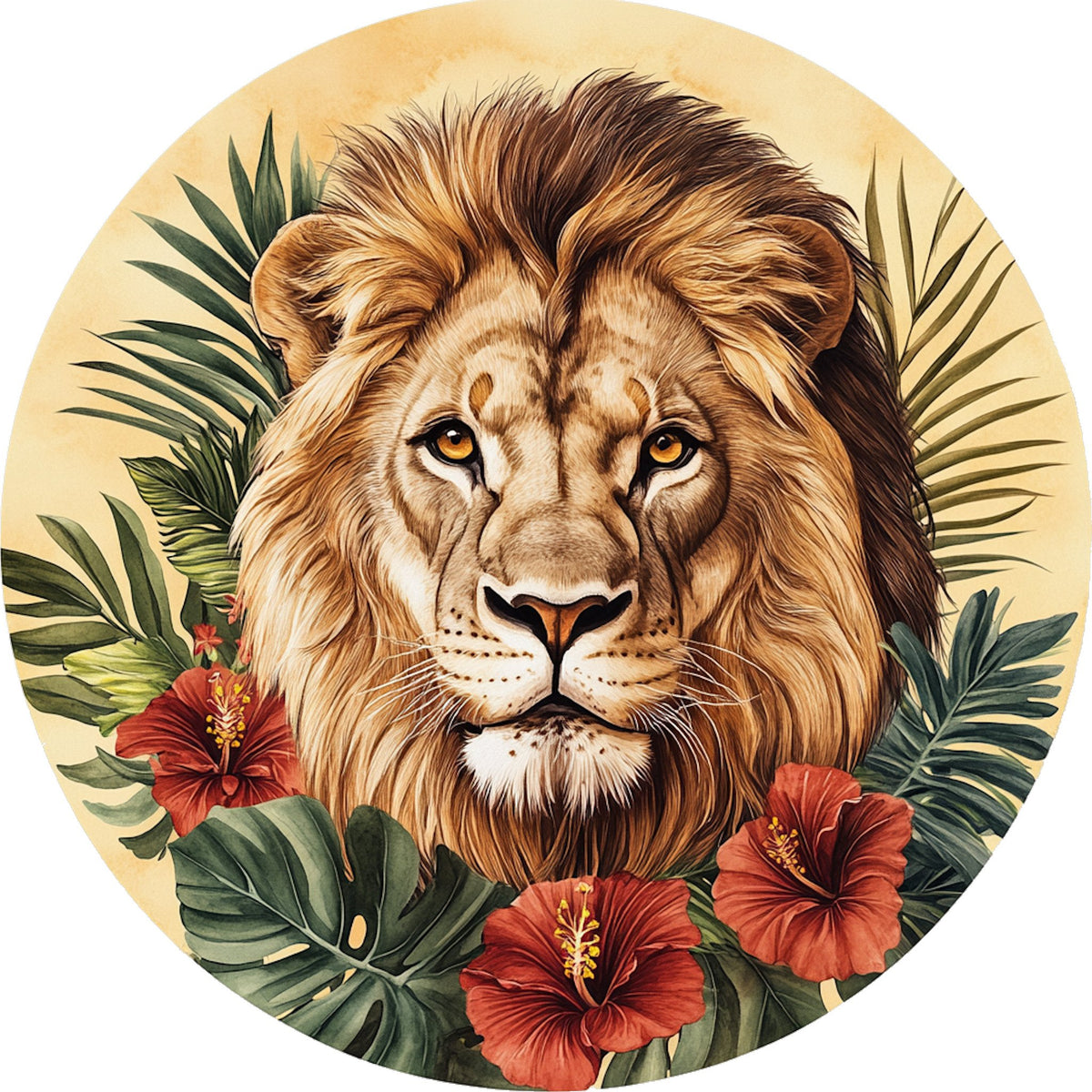 Leone 2 – Animali, tondo
