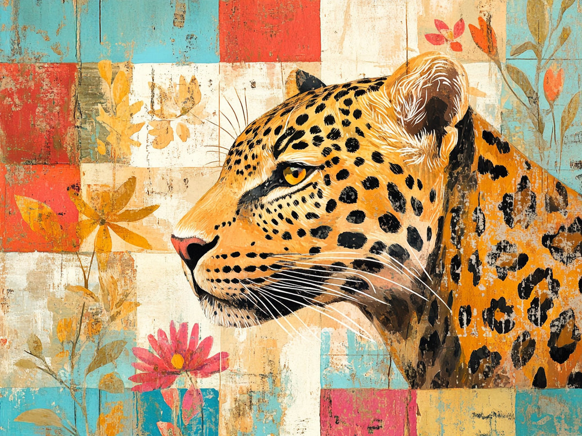 Leopardo 3 – Animali, rettangolare 4:3