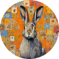 Hare – Animals collection, round design by SubliLux