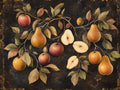 Apple & Pear – Fruit collection, rectangular 4:3 design by SubliLux