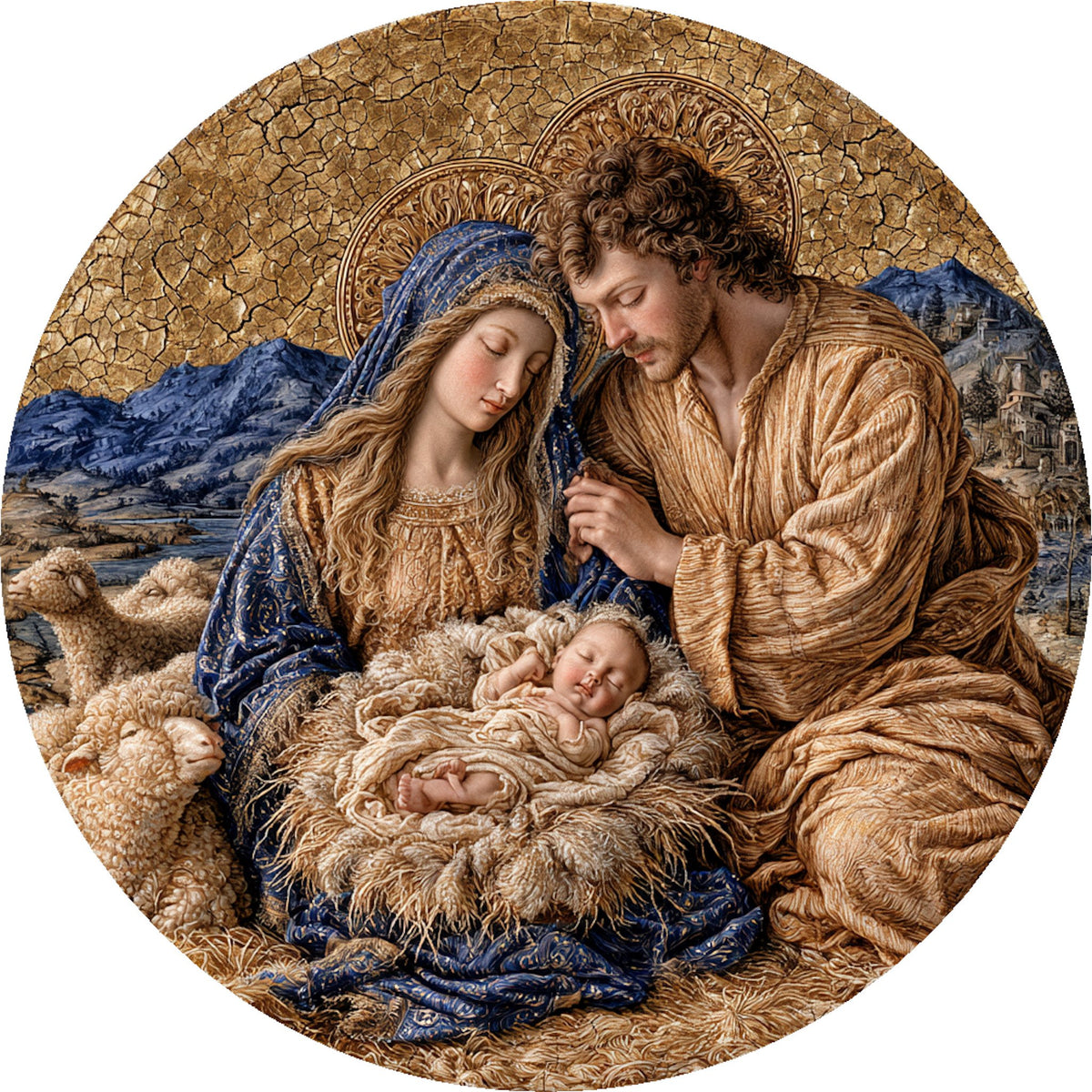 Natività rinascimentale – Natale, tondo