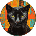 Panther – Animals collection, round design by SubliLux