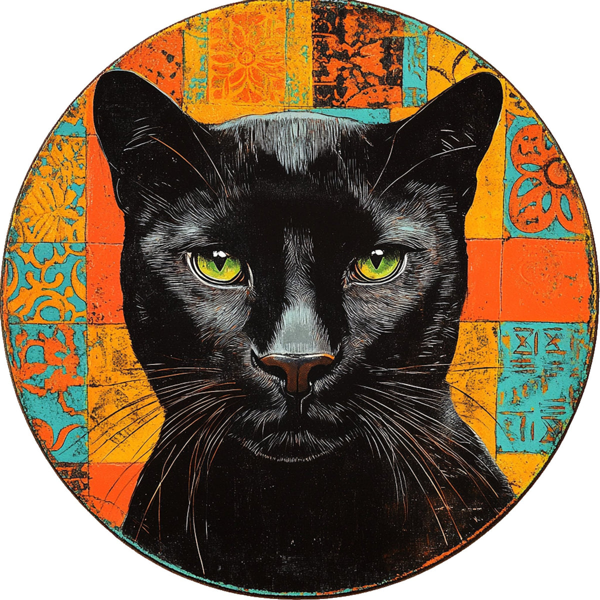 Pantera – Animali, tondo