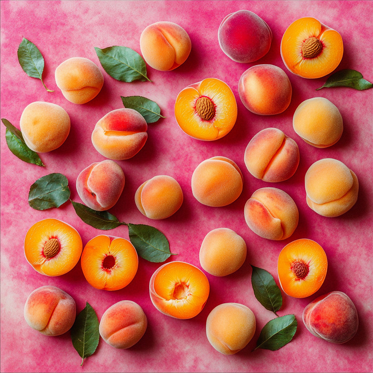 Pesche albicocche 2 – Frutta, quadrato