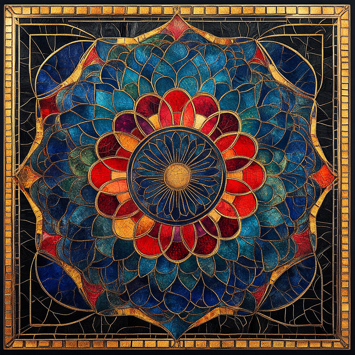 No. 02 – Fantasy collection, square design by SubliLux