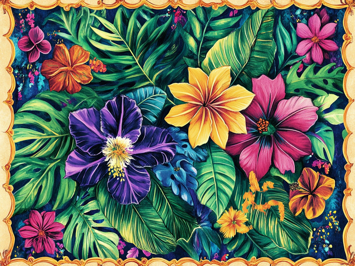 No. 01 – Fantasy collection, rectangular 4:3 design by SubliLux