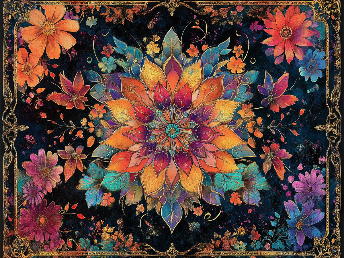 No. 05 – Fantasy collection, rectangular 4:3 design by SubliLux