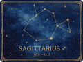 Sagittario – Segni Zodiacali, rettangolare 4:3