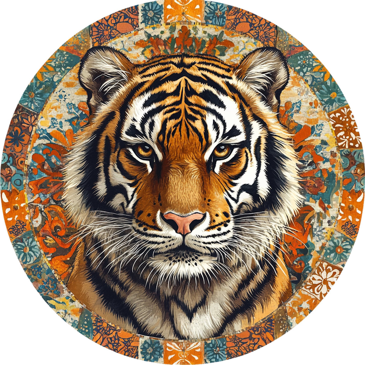 Tigre – Animali, tondo