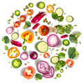 Vegetables 6 – Herbs & Vegetables collection, round design by SubliLux