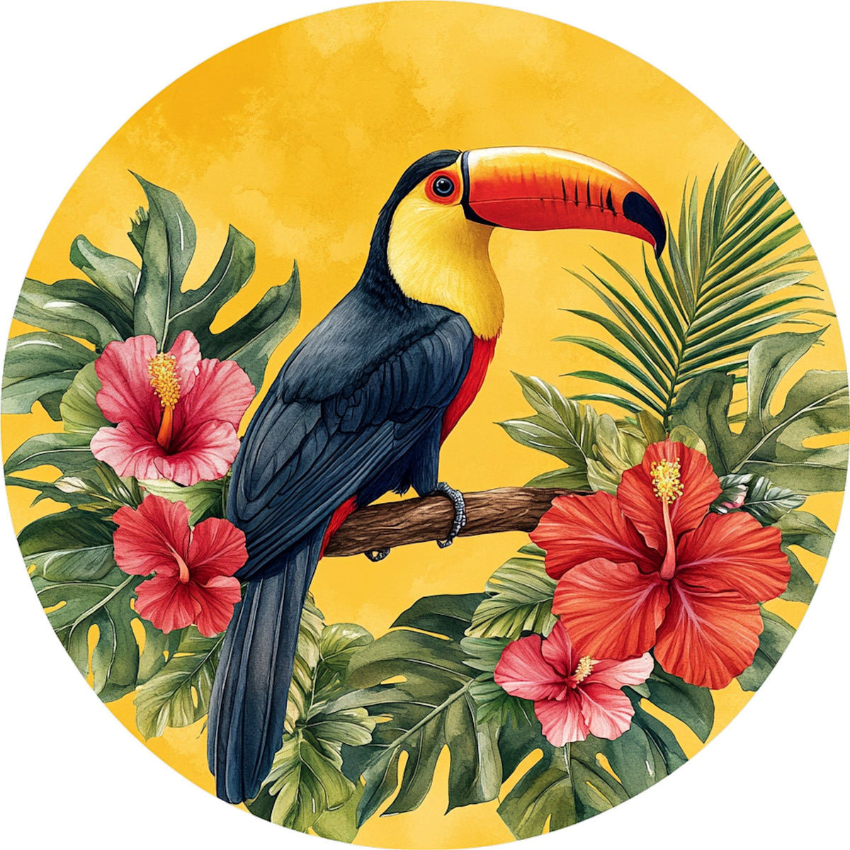 Tucano – Animali, tondo