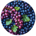 Grapes (Fresh Fruit) – Fruit collection, round design by SubliLux