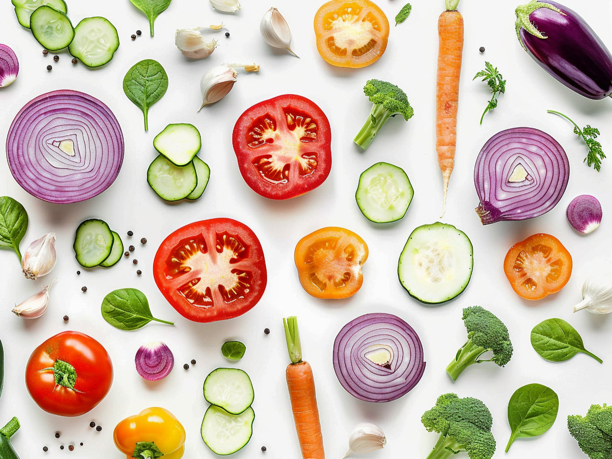 Vegetables 4 – Herbs & Vegetables collection, rectangular 4:3 design by SubliLux
