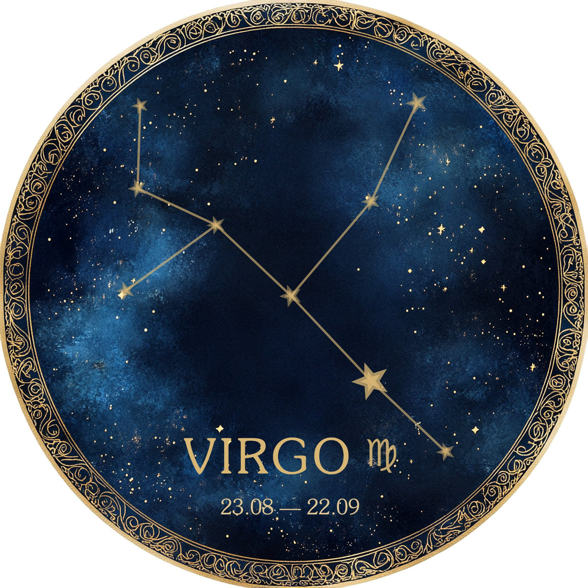 Vergine – Segni Zodiacali, tondo
